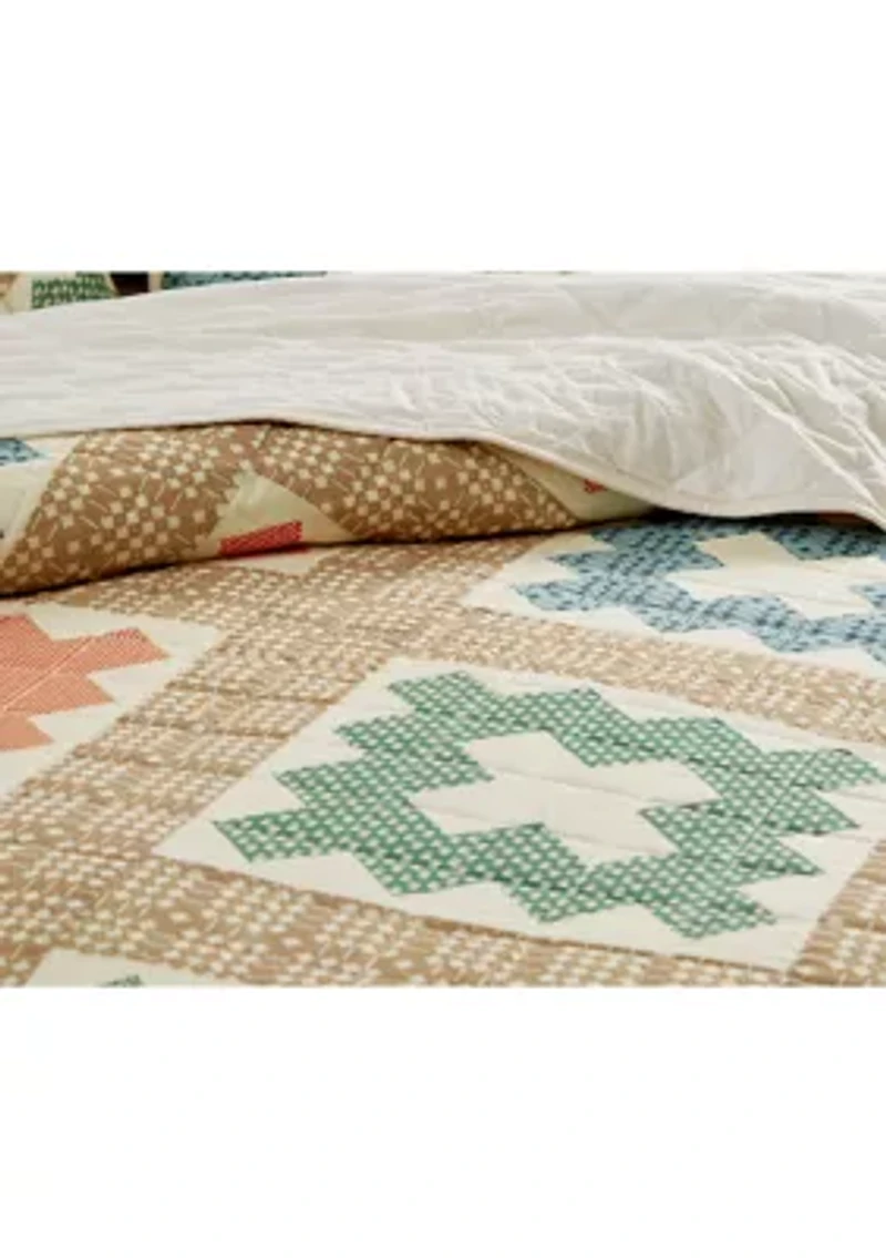 Williamsburg Franklin 3-Piece Quilt Set