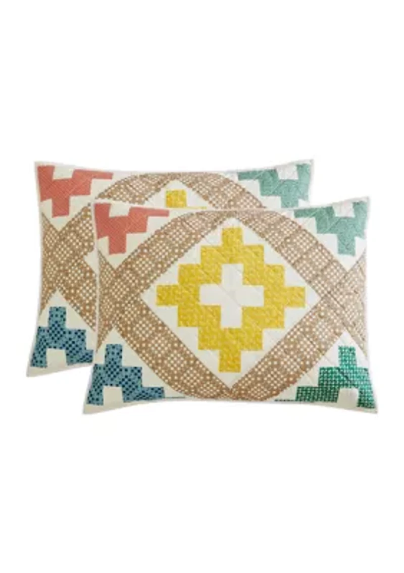 Williamsburg Franklin 3-Piece Quilt Set