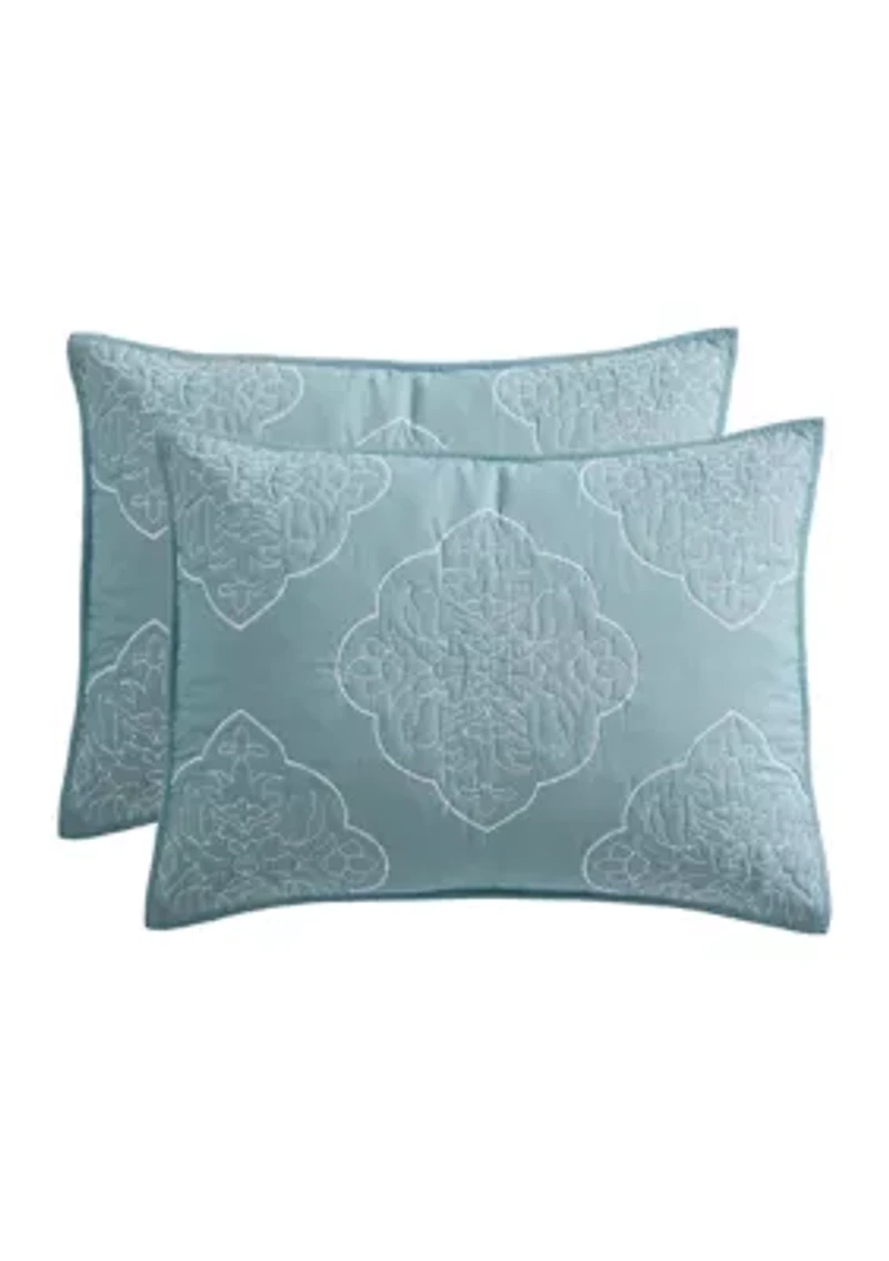 Persian Medallion 3-Piece Quilt Set