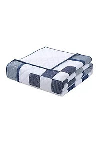 Block Checkerboard 3-Piece Quilt Set