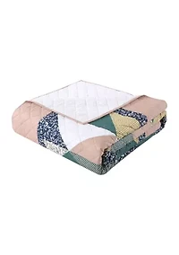 Floral Patchwork Quilt Set