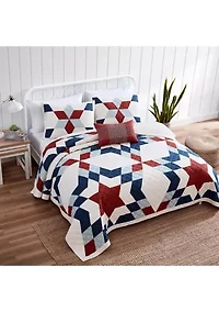 Americana Star Quilt Set