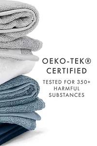 Towels 6-Pack 100% Cotton Bathroom Essentials