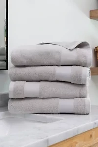 Towels -Pack 100% Cotton Bathroom Essentials
