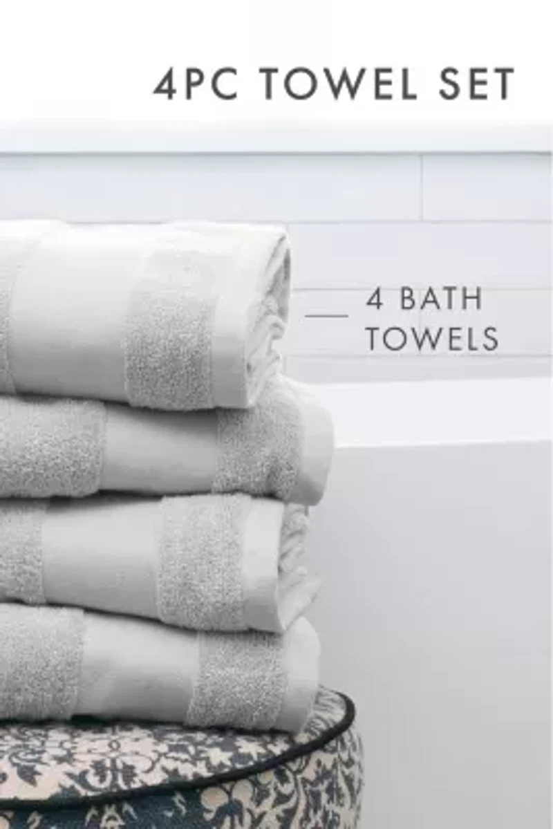 Towels -Pack 100% Cotton Bathroom Essentials