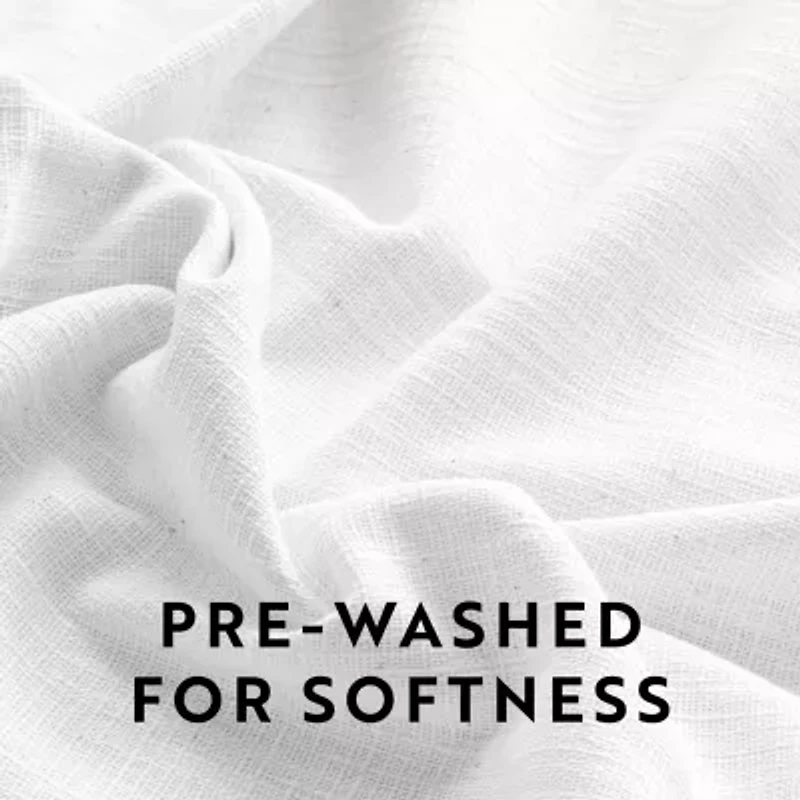 Becky Cameron Linen & Rayon from Bamboo Blend 4 Piece Sheet Set