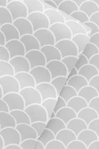 Sheet Set 4-Piece Patterned Microfiber Geometric Ultra Soft Bedding