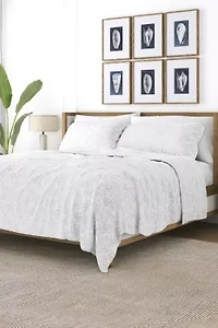 Sheet Set 4-Piece Patterned Microfiber Classic Essentials Ultra Soft Bedding