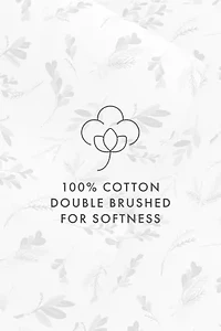 Sheet Set 4-Piece 100% Cotton Flannel Patterned Super Soft Bedding