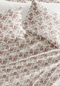 Sheet Set Patterned Microfiber Ultra Soft Bedding Blooming Floral