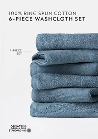 Ultra Soft Cotton Washcloth Set