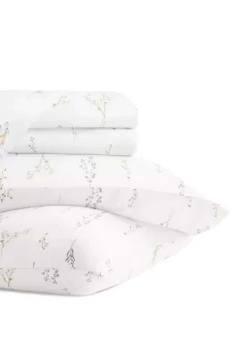Ultra Soft Cotton Patterned Sheet Set