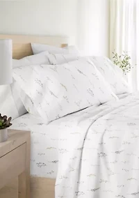 Ultra Soft Cotton Patterned Sheet Set