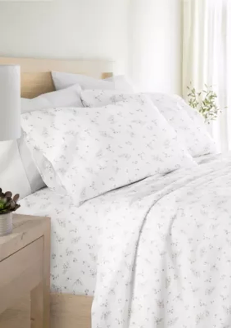 Ultra Soft Cotton Patterned Sheet Set