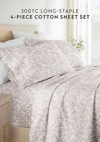Ultra Soft Cotton Patterned Sheet Set