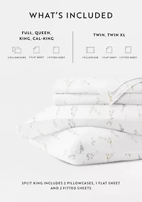 Ultra Soft Cotton Patterned Sheet Set