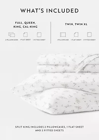 Ultra Soft Cotton Patterned Sheet Set