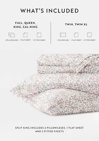 Ultra Soft Cotton Patterned Sheet Set