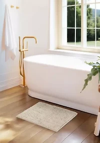 Ultra Soft 24"x 17" Chenille Bath Mat