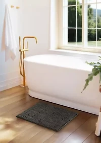 Ultra Soft 24"x 17" Chenille Bath Mat