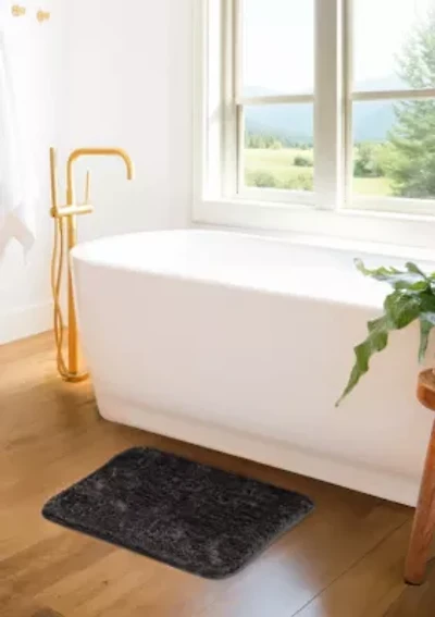 Ultra Soft 24"x 17" Plush Bath Mat