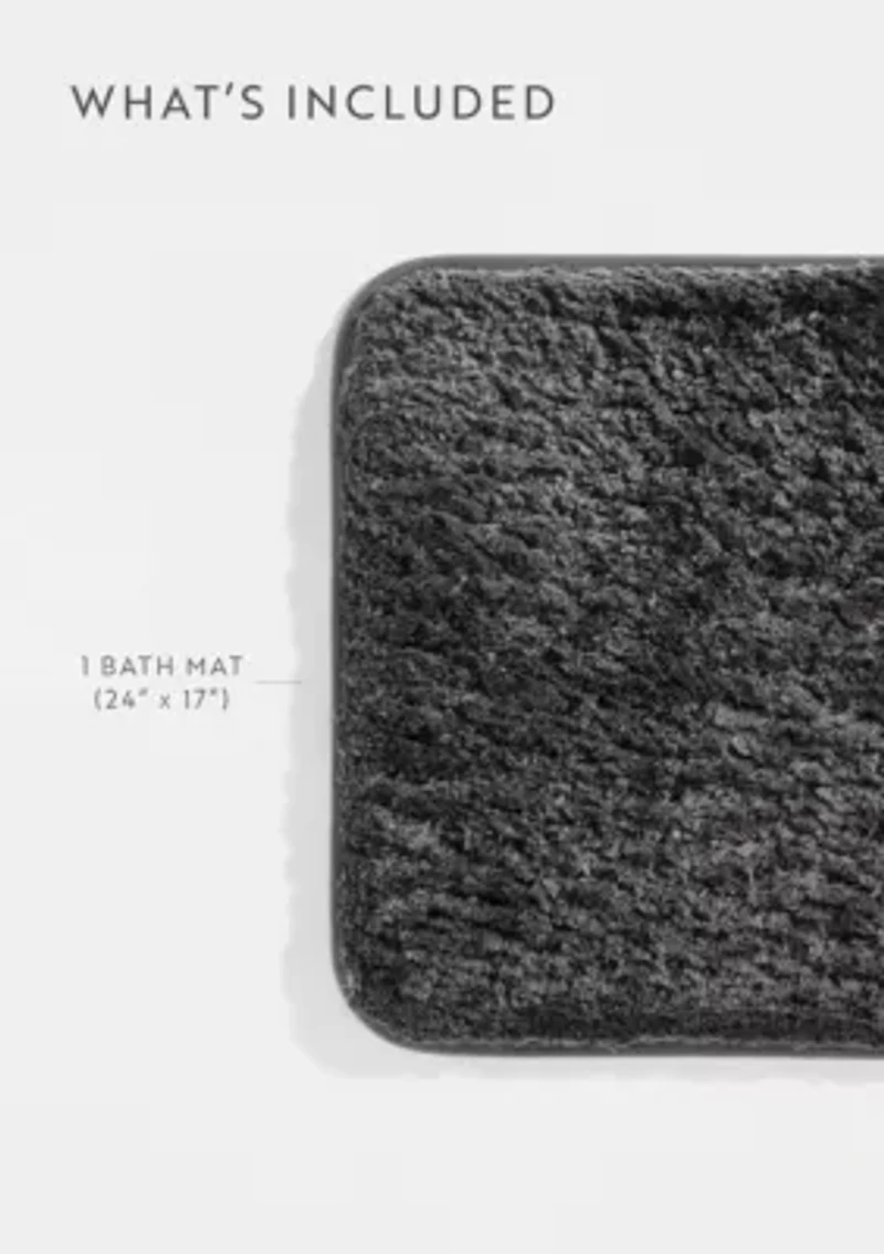 Ultra Soft 24"x 17" Plush Bath Mat