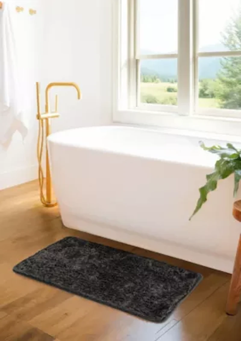Ultra Soft 34"x 21" Plush Bath Mat