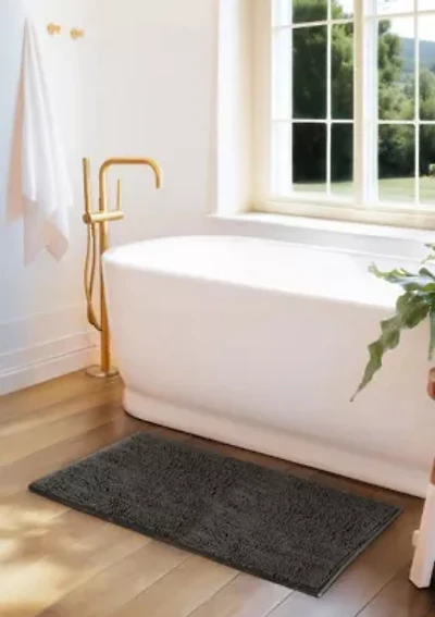 Ultra Soft 34"x 21" Chenille Bath Mat