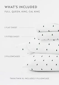 Ultra Soft Pine Tree Patterned Christmas Sheet Set