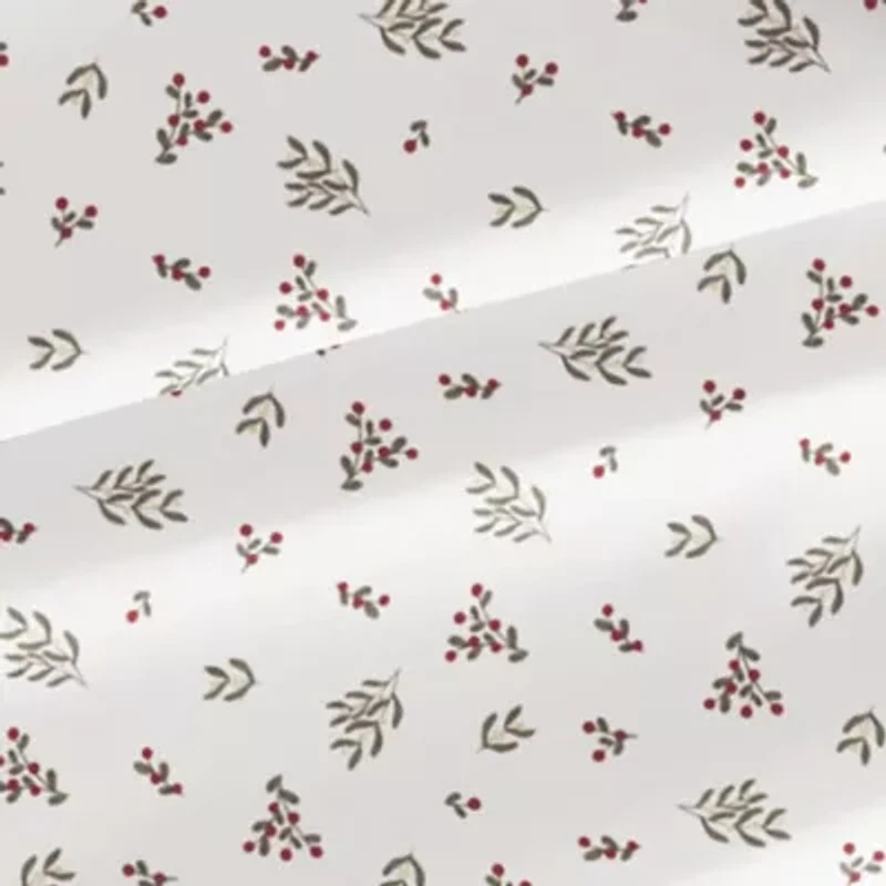 Ultra Soft Winter Berries Patterned Christmas Sheet Set