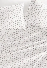 Ultra Soft Winter Berries Patterned Christmas Sheet Set