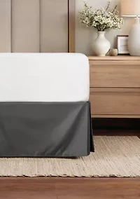 Premium Pleated Dust Ruffle Bed Skirt