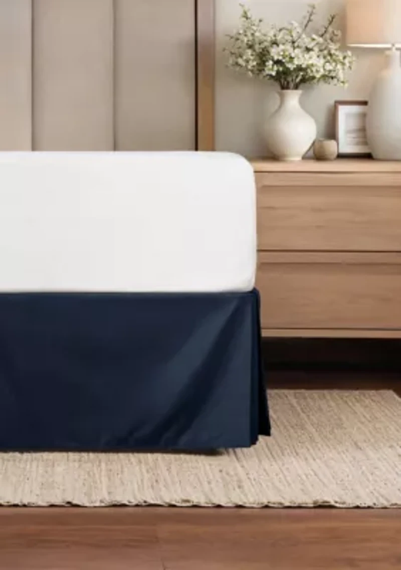 Premium Pleated Dust Ruffle Bed Skirt