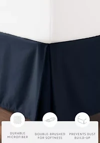 Premium Pleated Dust Ruffle Bed Skirt