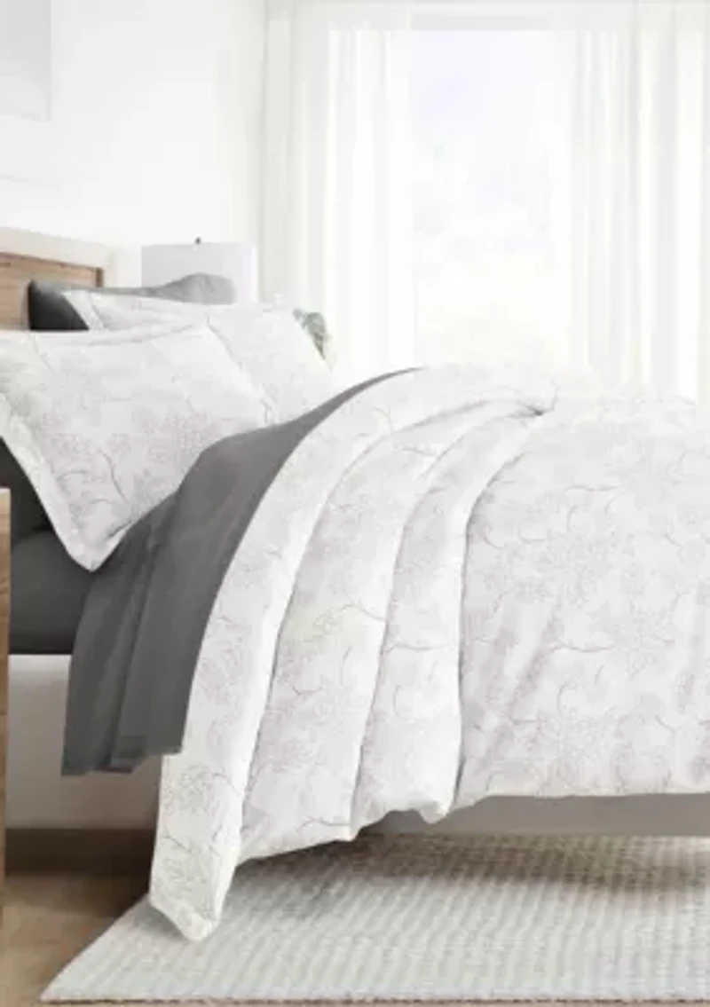 8-piece Bedding Bundle Patterned Duvet Cover Set