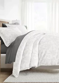 8-piece Bedding Bundle Patterned Duvet Cover Set