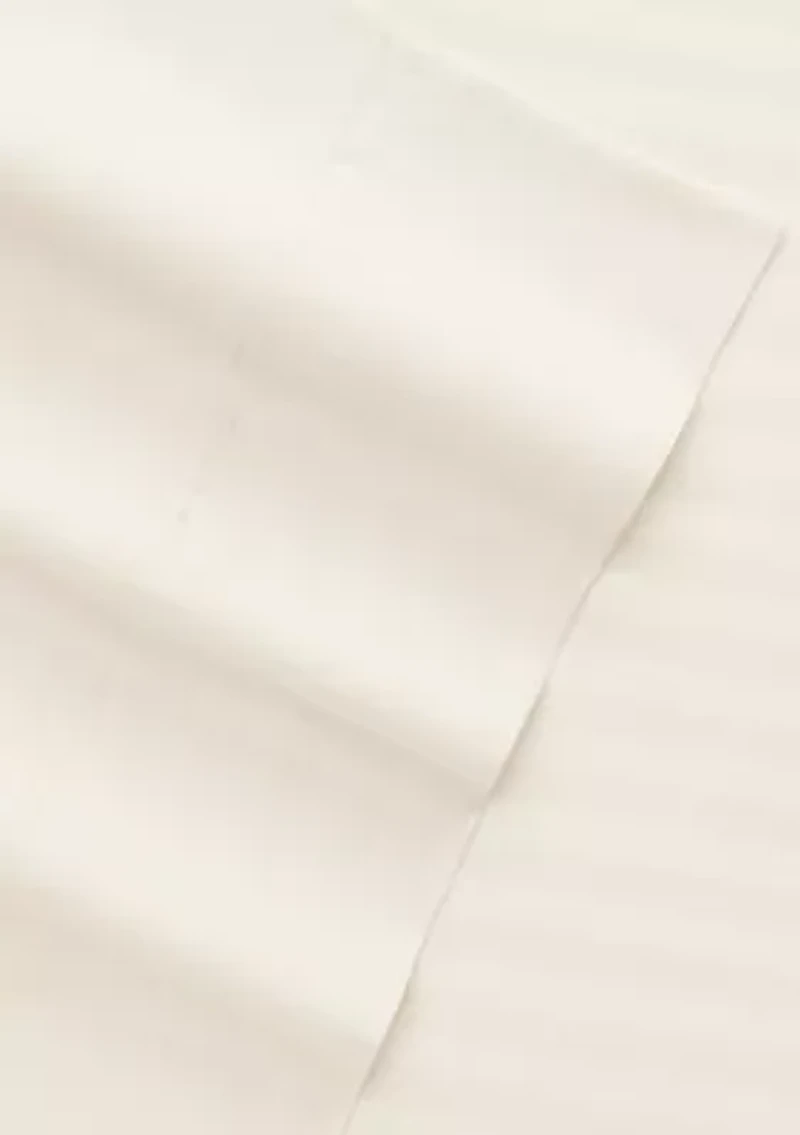 Premium Striped Embossed 4 Piece Bed Sheet Set