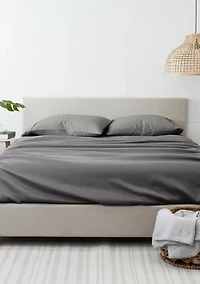 Premium Ultra Soft Wrinkle Free 4 Piece Bed Sheet Set