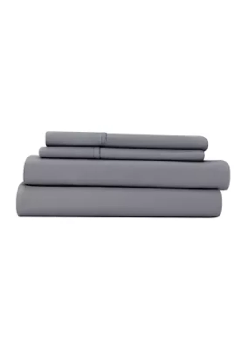 Premium Ultra Soft Wrinkle Free 4 Piece Bed Sheet Set
