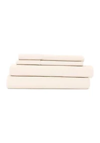 Premium Ultra Soft Wrinkle Free 4 Piece Bed Sheet Set
