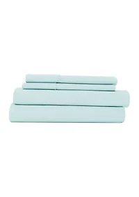 Premium Ultra Soft Wrinkle Free 4 Piece Bed Sheet Set