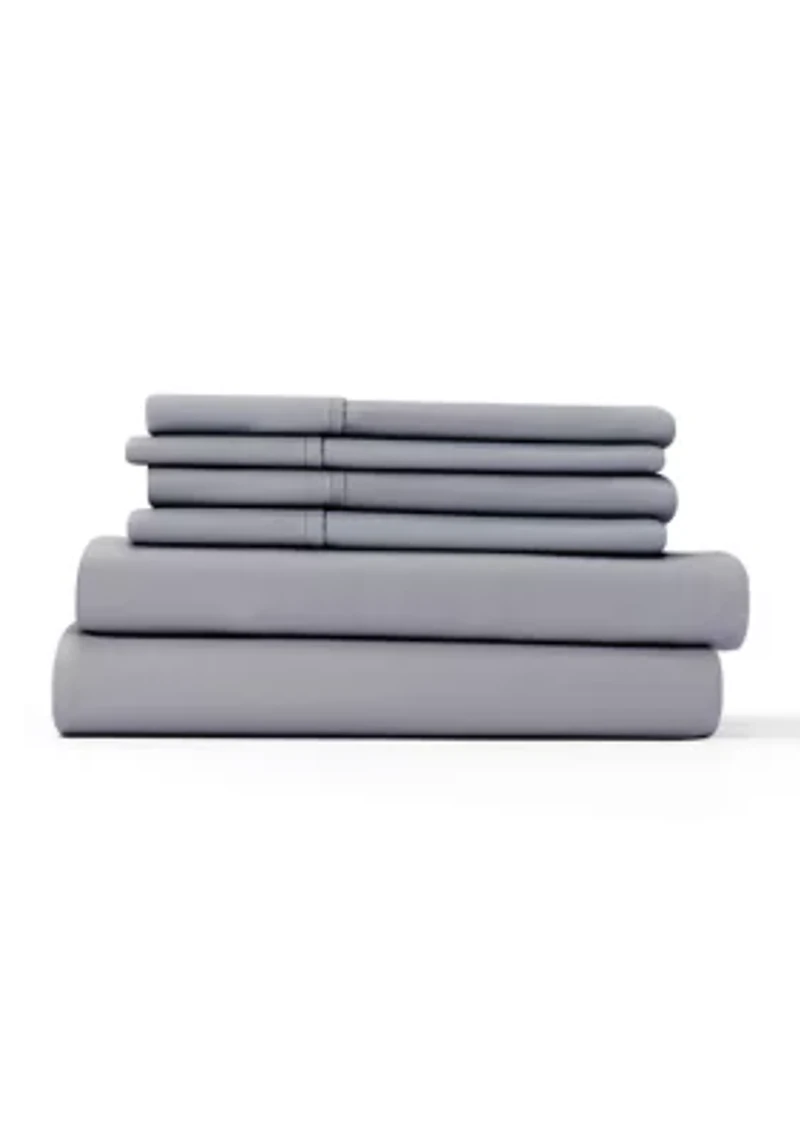 Home Collection Luxury Ultra Soft 6 Piece Bed Sheet Set