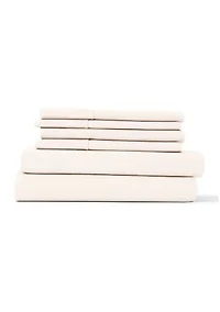 Home Collection Luxury Ultra Soft 6 Piece Bed Sheet Set