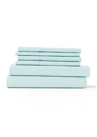 Home Collection Luxury Ultra Soft 6 Piece Bed Sheet Set