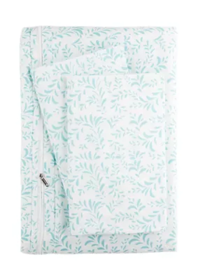 Premium Ultra Soft Burst of Vines Print Duvet Cover Set