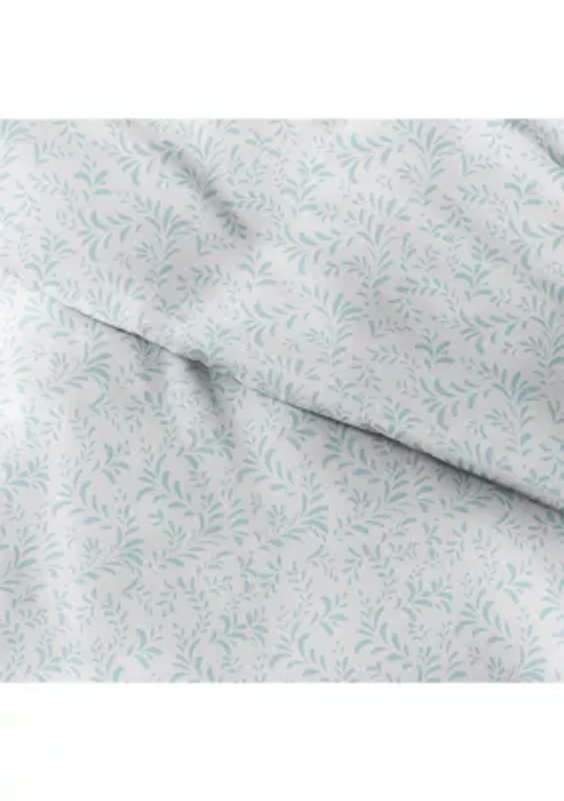 Premium Ultra Soft Burst of Vines Print Duvet Cover Set