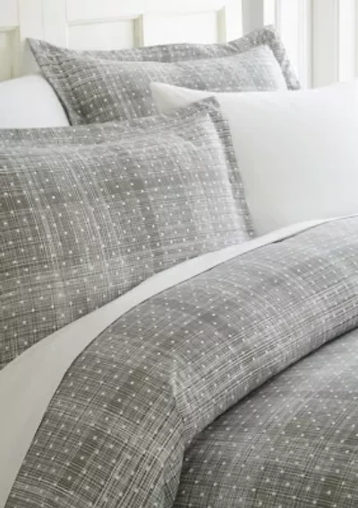 Premium Ultra Soft Polka Dot Pattern Duvet Cover Set