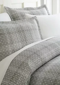 Premium Ultra Soft Polka Dot Pattern Duvet Cover Set