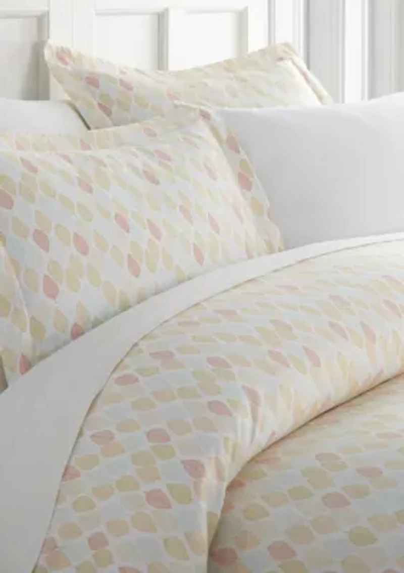Premium Ultra Soft Fall Foliage Pattern Duvet Cover Set