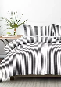 Premium Ultra Soft Ribbon Pattern Duvet Cover Set
